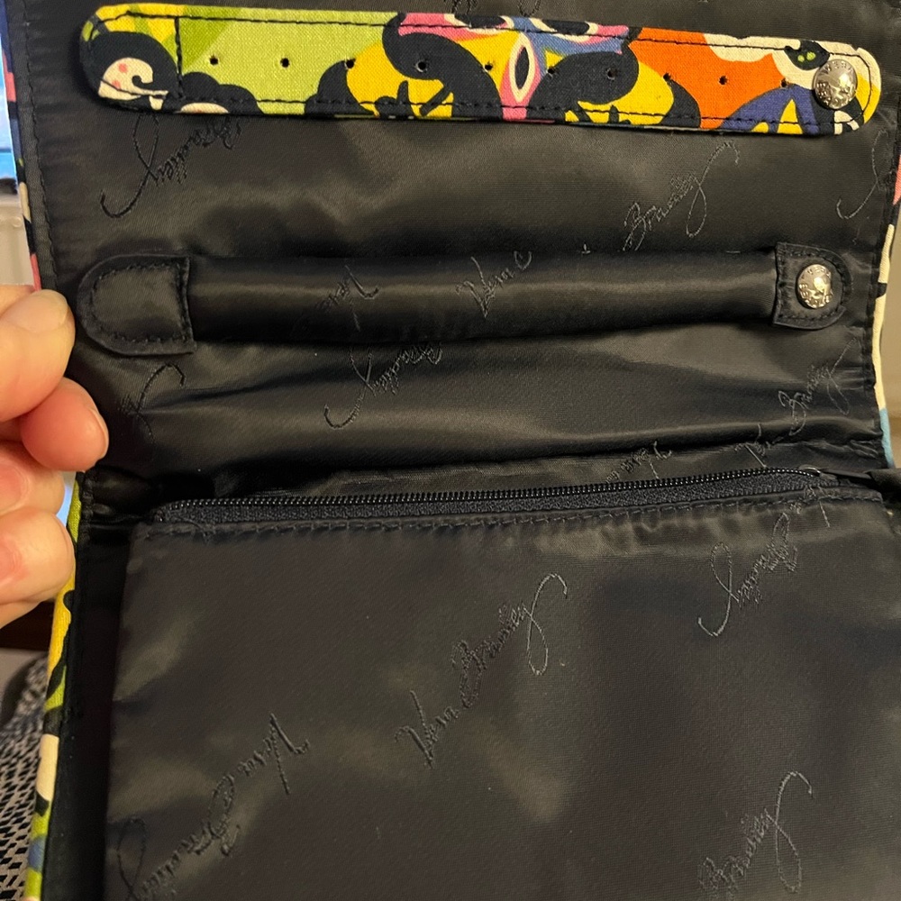 Vera Bradley jewelry travel roll - Picture 5 of 11